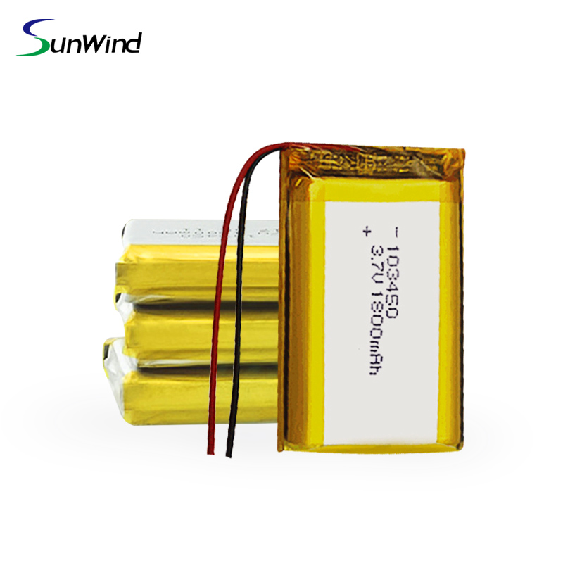 Factory Customized OEM 103450 Li-polymer battery pack with PCB and wires