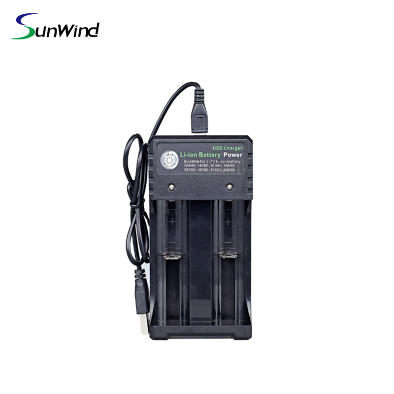 Li-ion Battery USB charger 18650 26650 battery 3.7v 4 slots charger
