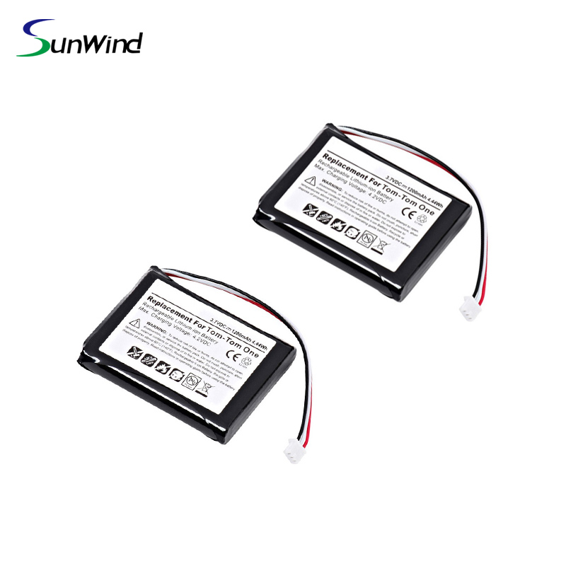 3.7V Li-ion Battery 1300mAh for TomTom one V2 V3 V5 XL Europe Dach TML Rider IQ Routes S4L Rider 2nd 4K00.100