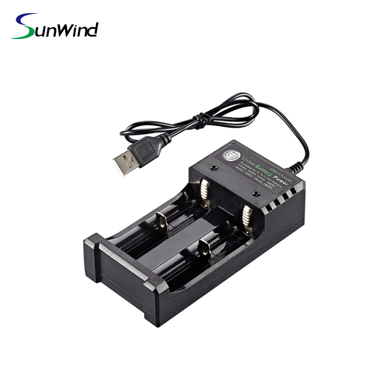 Li-ion Battery USB charger 18650 26650 battery 3.7v 4 slots charger
