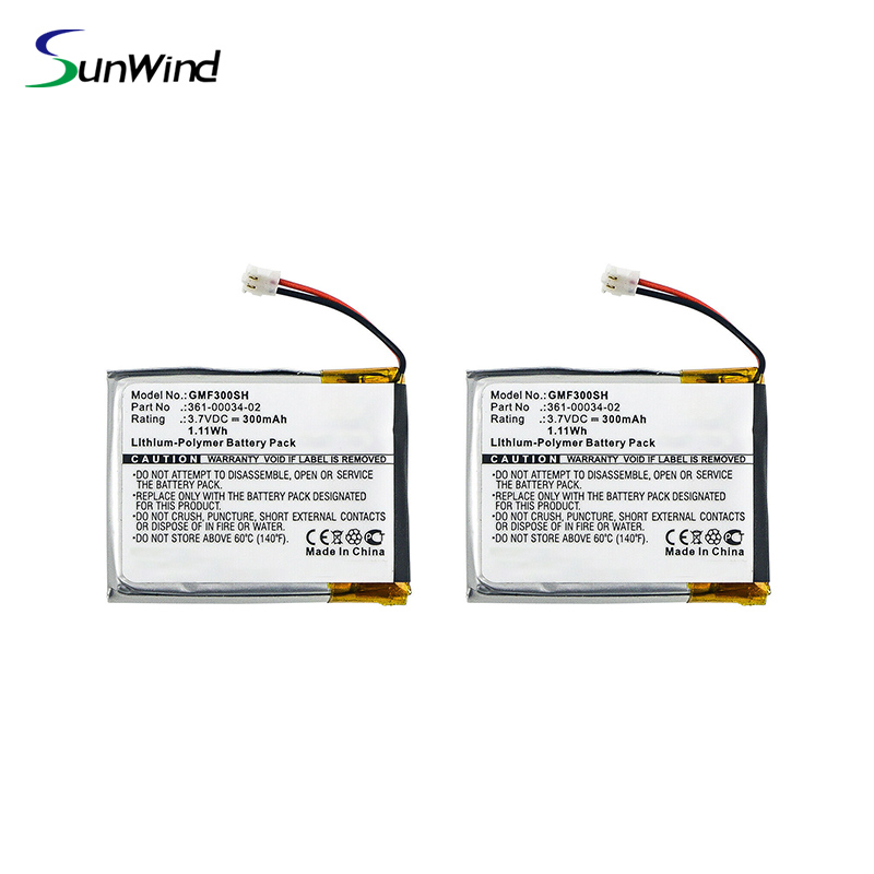 3.7v li-polymer Battery Replacement for garmin Fenix 3 Fenix 3 HR 361-00034-02 300mAh