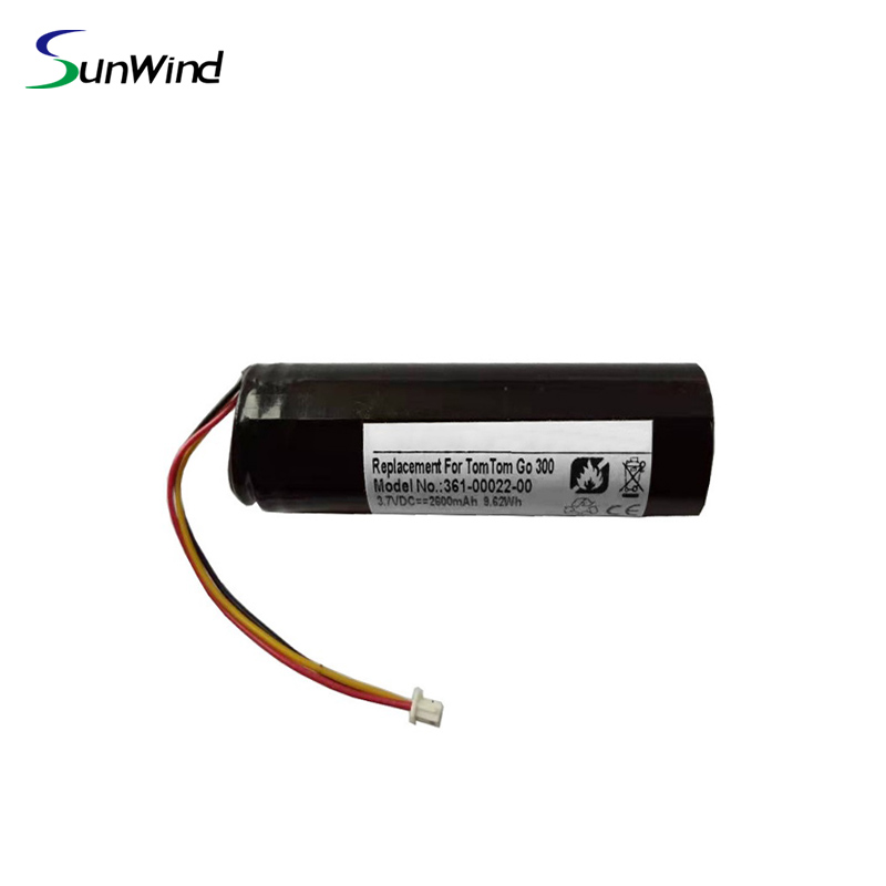 GGPS Factory li-polymer GPS Replaceable Battery for TomTom Go 300 rechargeable battery 3.7V 2600mah