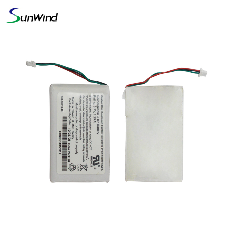 Hot sale rechargeable Battery for Garmin Nuvi 1300 1350 1370 1390 1340 GPS 3.7V 1250mAh 361-00019-16