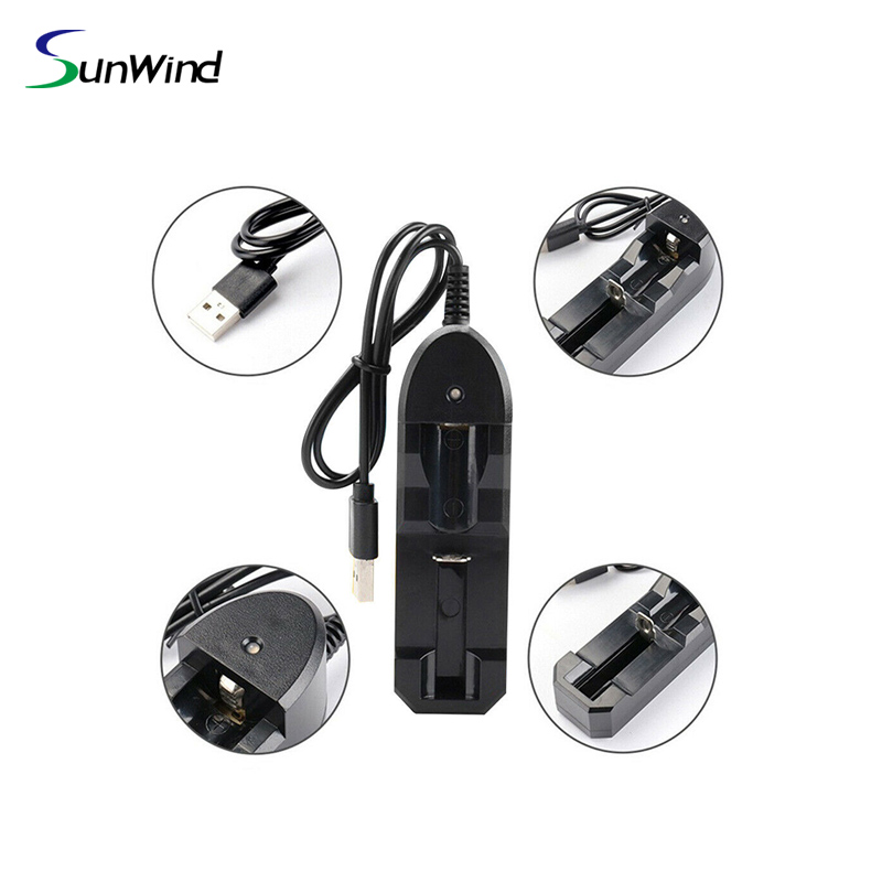 Li-ion Battery USB charger 18650 26650 battery 3.7v 4 slots charger