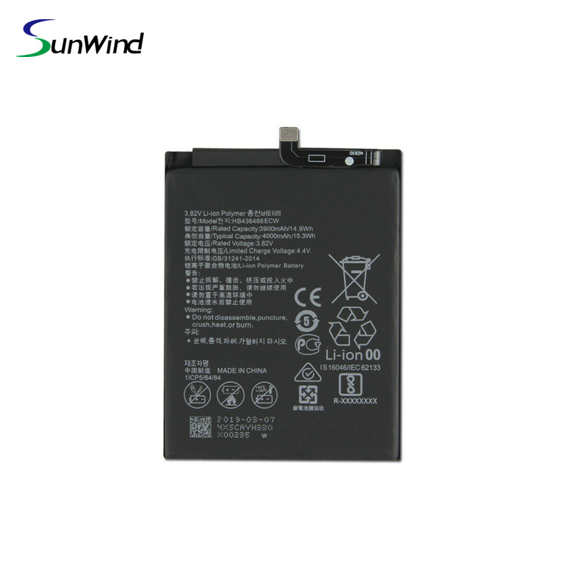 HB436486ECW Mobile phone rechargeable battery For Huawei Mate 10 Mate X mate 20 3.82V 4000mAh