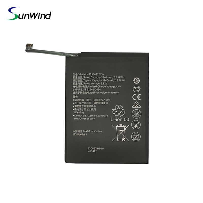 HB356687ECW Best-selling  rechargeable battery For Huawei Nova 2 Plus/ Honor 7X  3.82V 3340mah
