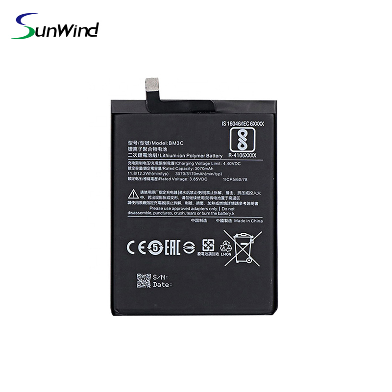 BM3C bateria xiaomi OEM  li-ion mobile Battery battery for Xiaomi 8 Fit mi7 4.4V 3170mah