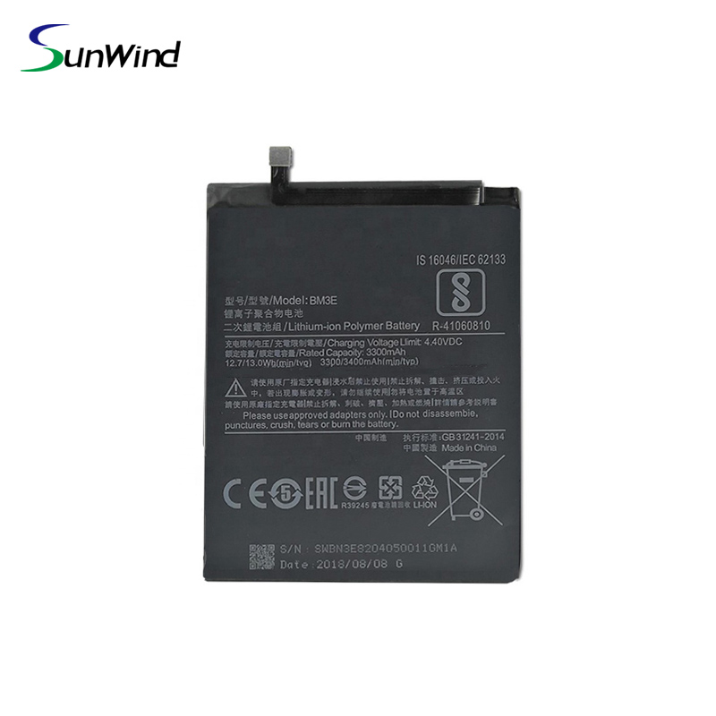 BM3E  Xiaomi mi a1 bateria100% Brand-new Replacement Smart Mobile Phone Battery For Xiaomi 8 M8 MI8 4.4V 3400mah