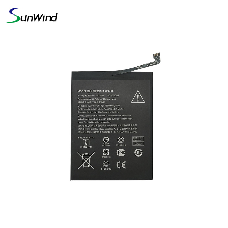 C11P1706 High Quality Battery  For Asus Zenfone Max Pro M1 Zb601kl Zb602kl 3.82v 5000mah