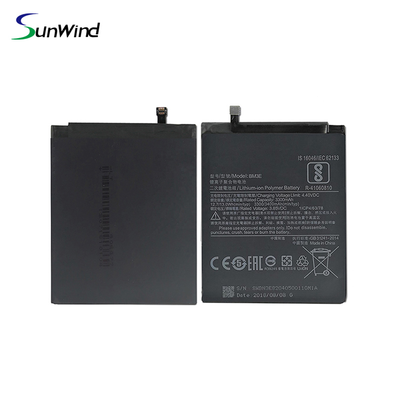 BM3E  Xiaomi mi a1 bateria100% Brand-new Replacement Smart Mobile Phone Battery For Xiaomi 8 M8 MI8 4.4V 3400mah