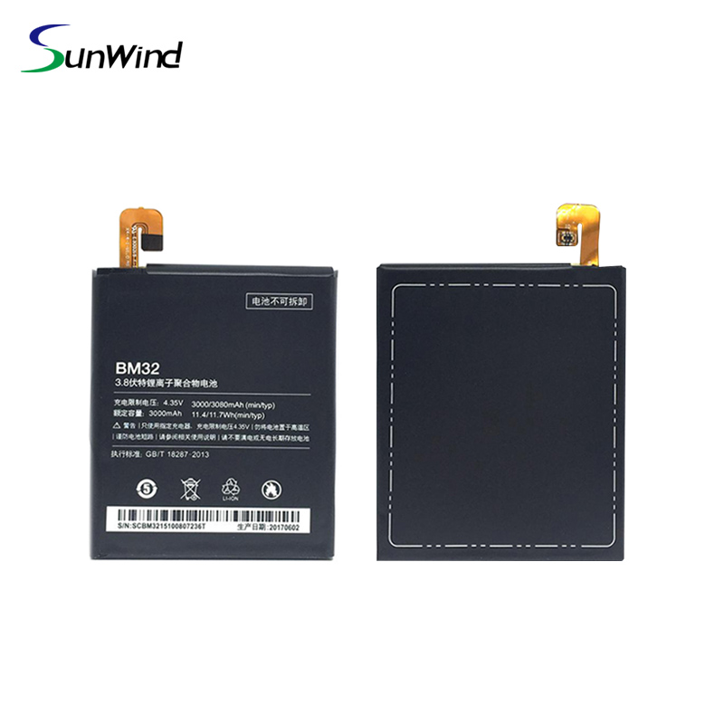 BM32 Original Capacity Replacement Phone Battery for Xiaomi4 Mi4 3.8V 3000mAh