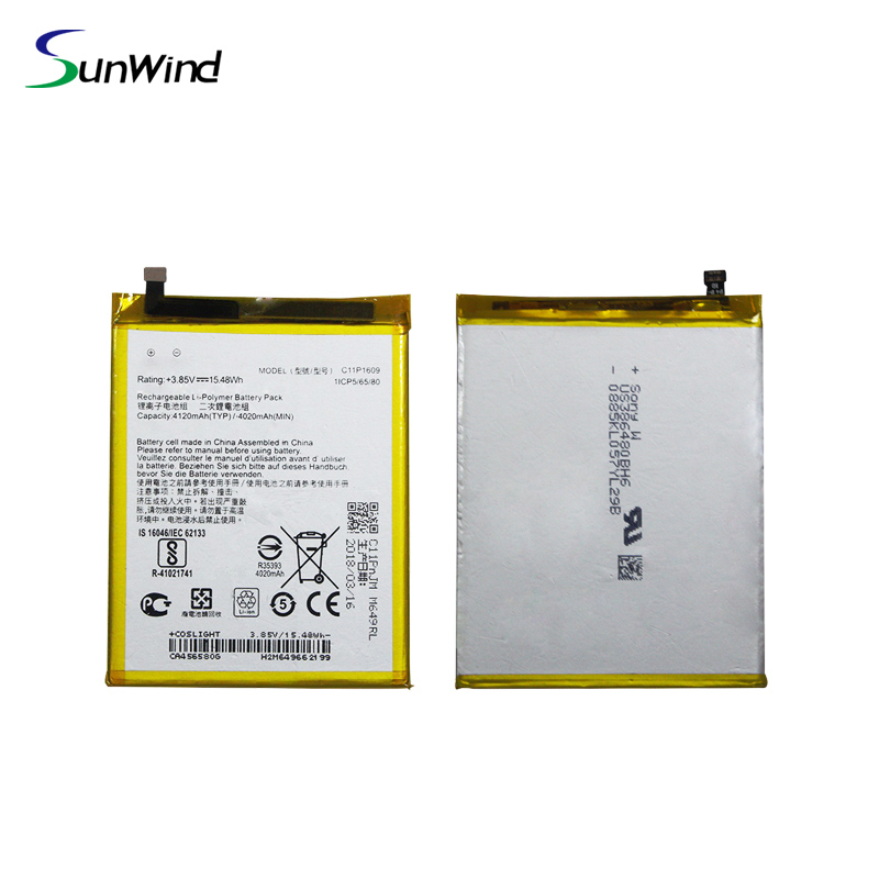C11P1609 Battery  Li-polymer Replacement Battery For ASUS Zenfone 3 max 5.5" ZC553KL X00DDA 3.85V 4020mAh