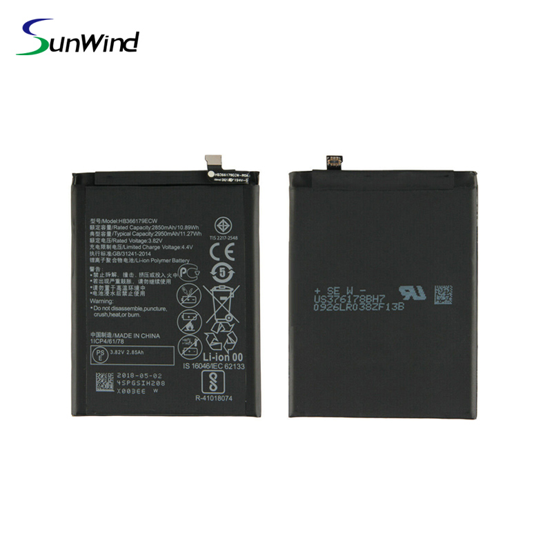 HB366179ECW Mobile phone battery for Huawei Nova 2 Replacement battery 3.82v 2950mah