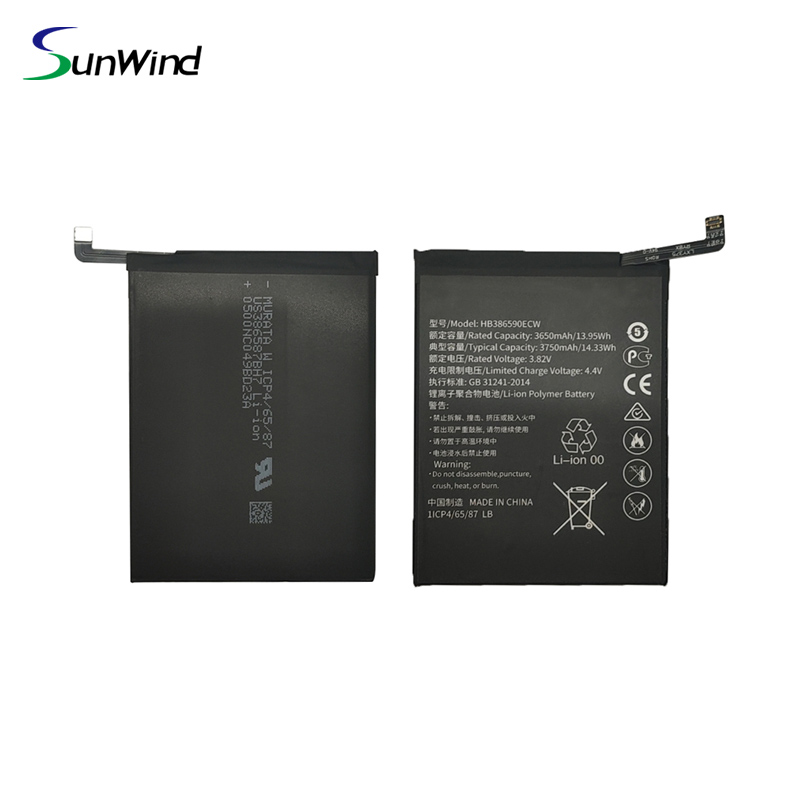HB386590ECW Batería del teléfono celular Rechargeable Battery For Huawei Honor 8x Li-ion Battery 3.82V 3750mAh