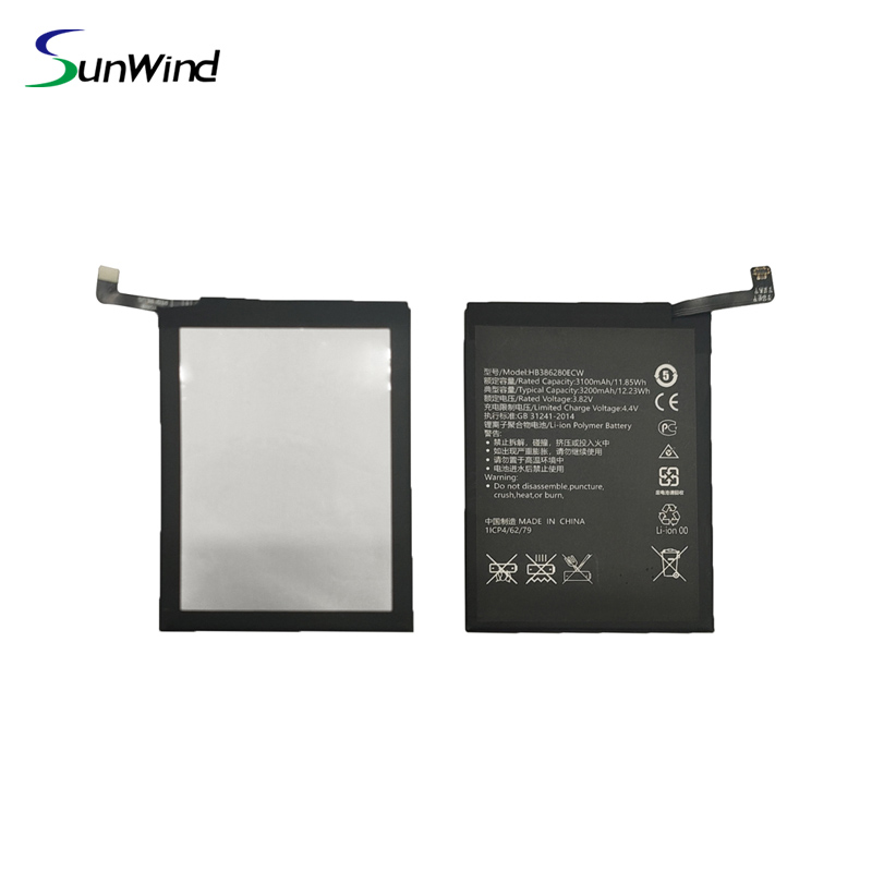 HB386280ECW Batería del teléfono celular Battery  For Huawei honor 9 P10 Ascend P10 3.82V 3200mAh