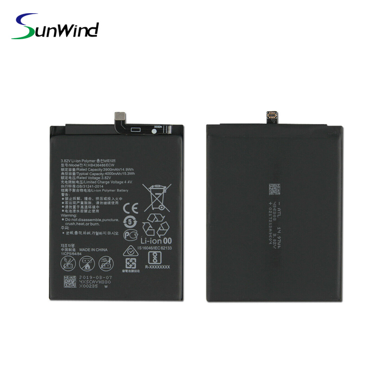 HB436486ECW Mobile phone rechargeable battery For Huawei Mate 10 Mate X mate 20 3.82V 4000mAh