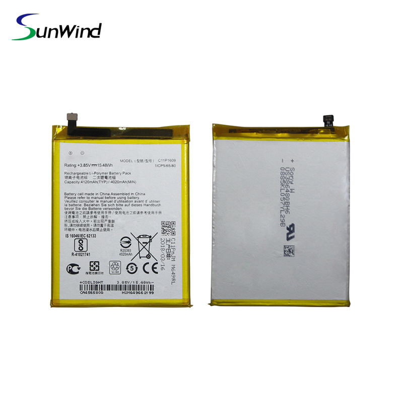 C11P1609 Wholesale price cell phone  Battery For Asus ZenFone 3 Max ZC553KL 3.85V 4120mAh