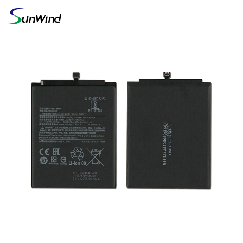 BM4F Shenzhen wholesales price OEM  For Xiaomi CC9 CC9E Battery Mobile Phone Replacement batteries 3.85V 4030mAh