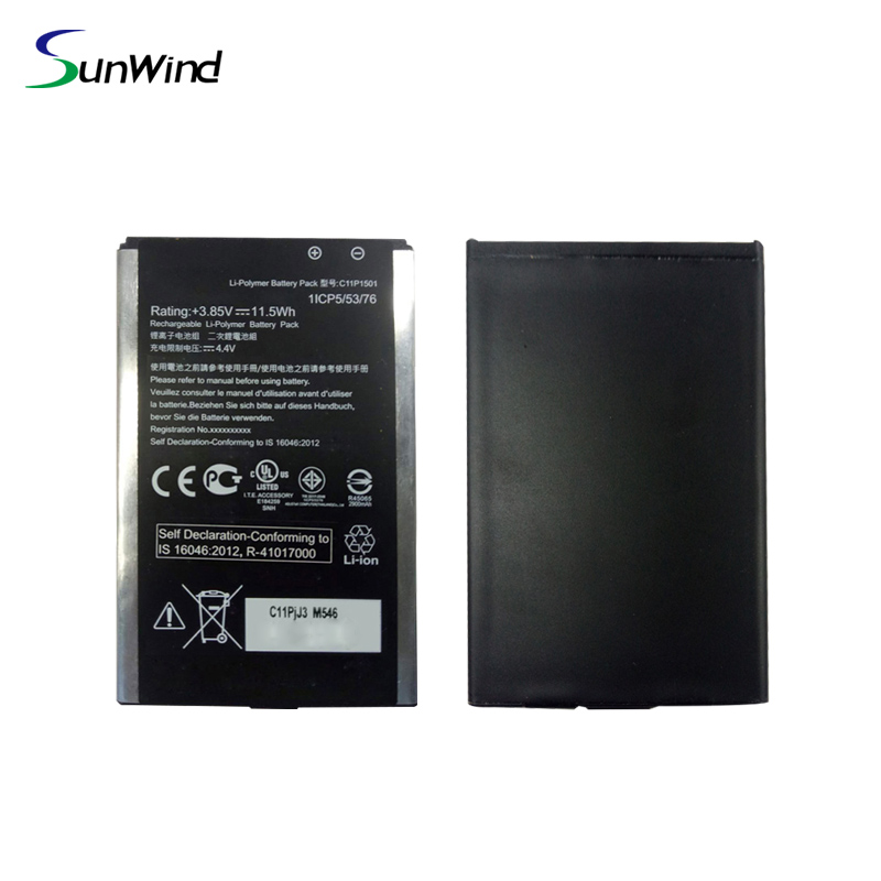 C11P1501 Rechargeable battery  For Asus Zenfone 2 Laser 5.56 ZE550KL ZE601KL Z00LD 3.85v 3000mah
