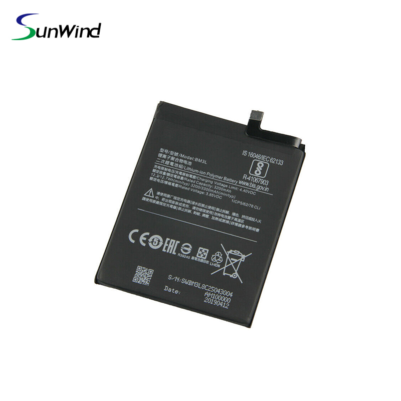 BM3L Good quality  mobile phones xiaomi battery for Xiaomi MI9 MI 9 original replacement batteries 3.85V 3300mAh