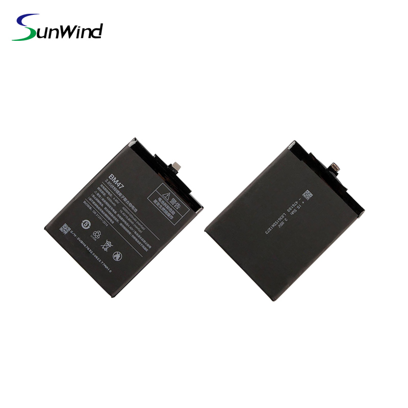 BM47 bateria xiaomi  Hot sale li-polymer mobile phone battery for XiaoMi redmi3 redmi 4X  battery 3.8V 4000mAh