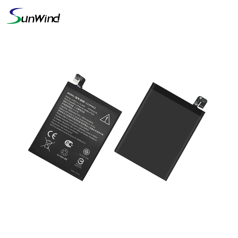C11P1612 Li-polymer Replacement Battery For Asus  ZenFone 3 Zoom Dual SIM LTE Zenfone 3 Zoom S  ZE553KL 4.4V 5000mAh