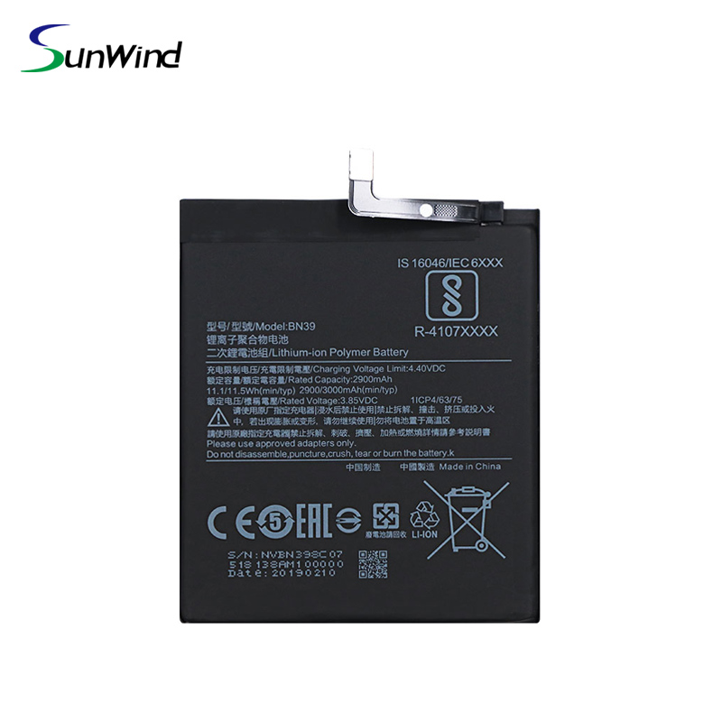 BN39 bateria xiaomi Original Capacity Replacement Phone Battery for Xiaomi Play Mi play 3.85V 4000mAh