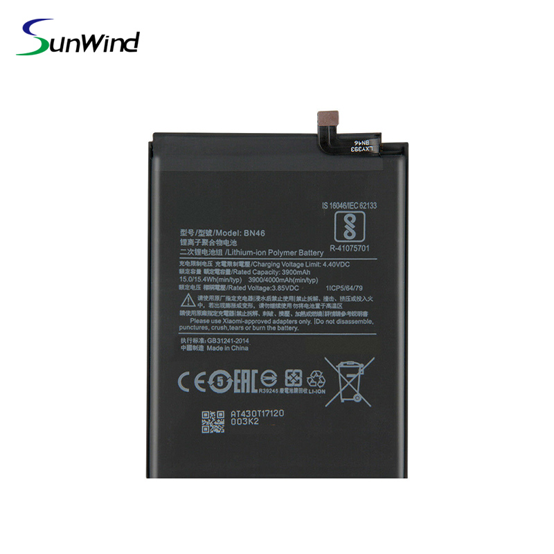 BN46 Replacement Battery  For Xiaomi Redmi Note8 Note 8T 8 Redmi 7 Redmi7 Note 6 Note6 Phone Battery 3.85V 4000mAh