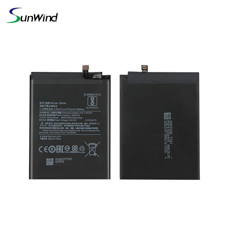 BN46 Replacement Battery  For Xiaomi Redmi Note8 Note 8T 8 Redmi 7 Redmi7 Note 6 Note6 Phone Battery 3.85V 4000mAh