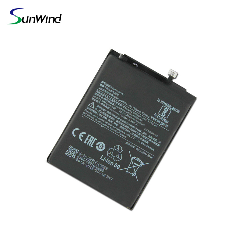 BN51 bateria xiaomi  Wholesale replacement mobile phone batteries  for Xiaomi Redmi 8 redmi 8A 3.85V 5000mAh