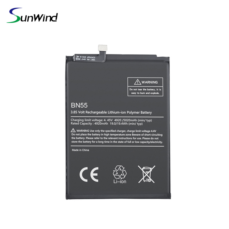 BN55 bateria xiaomi   Replacement mobile phone batteries for Xiaomi Redmi Note 9S 3.85V 5020mah