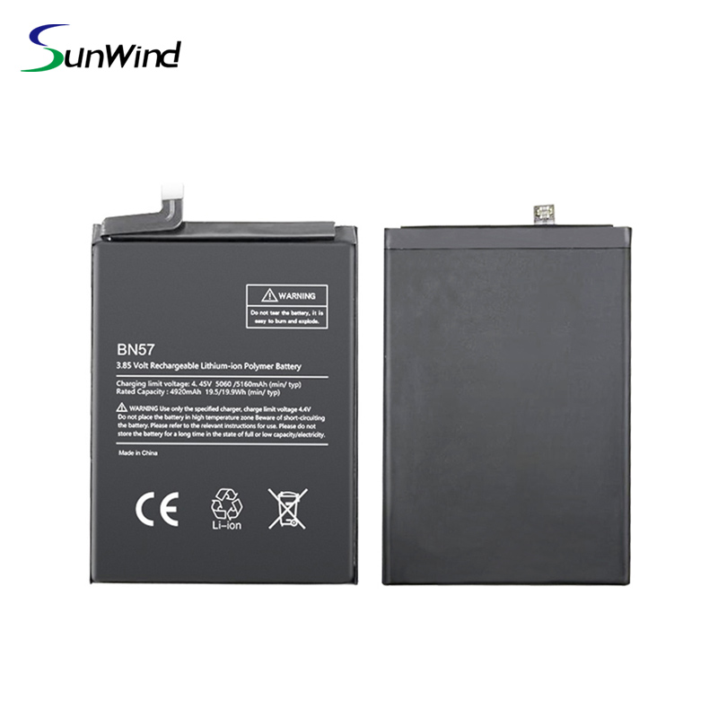 BN57 bateria xiaomi  Li-polymer Cell phone batteries  for battery for Xiaomi Poco X3 3.85V 5160mAh