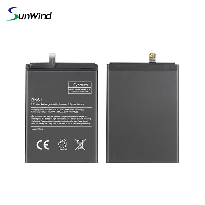 BN61 High Capacity  battery for xiaomi pocophone X3 poco x3 battery high quality  3.85V 6000mAh