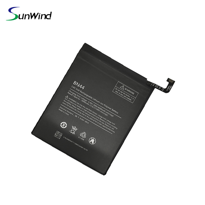BN44 manufacturer  Replacement Li-polymer Battery For Xiaomi Redmi 5 Plus 3.85V 3900mAh
