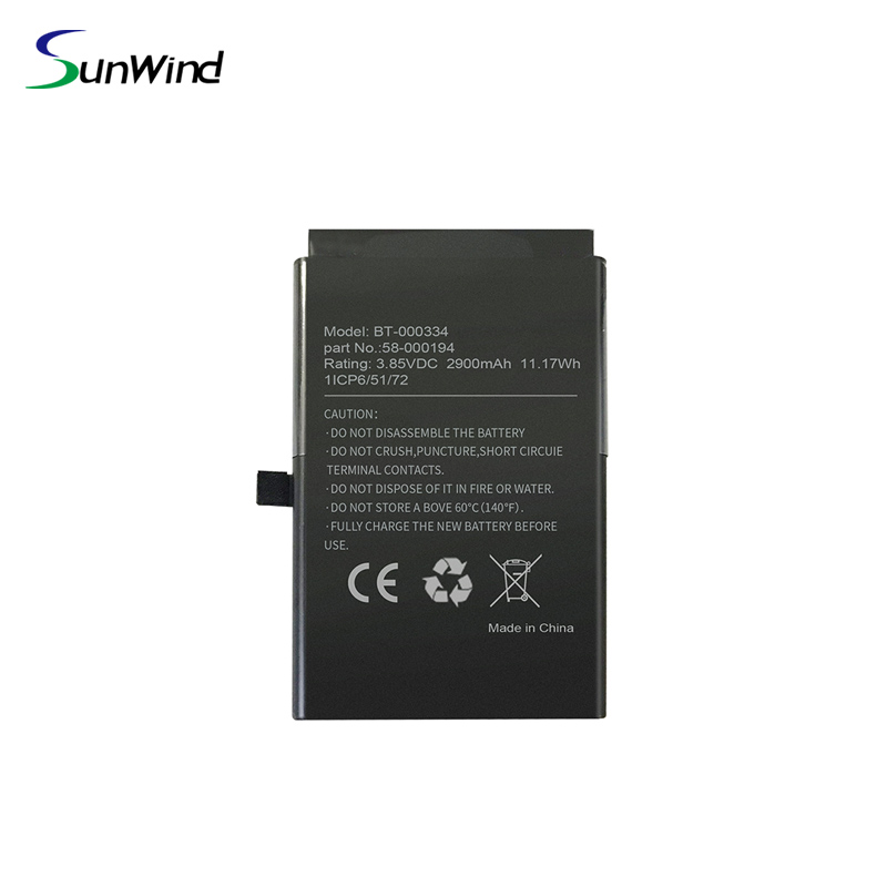 3.85v Li-ion scanner battery for Zebra BTRY-TC2X-PRPK1-01 TC20 TC25