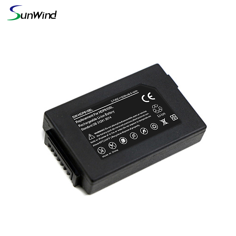 3.7V 2200mAh Li-ion Replacement Rechargeable Barcode Scanner Battery   for Honeywell 6100, 6110, Dolphin 6500, ScanPal 5100