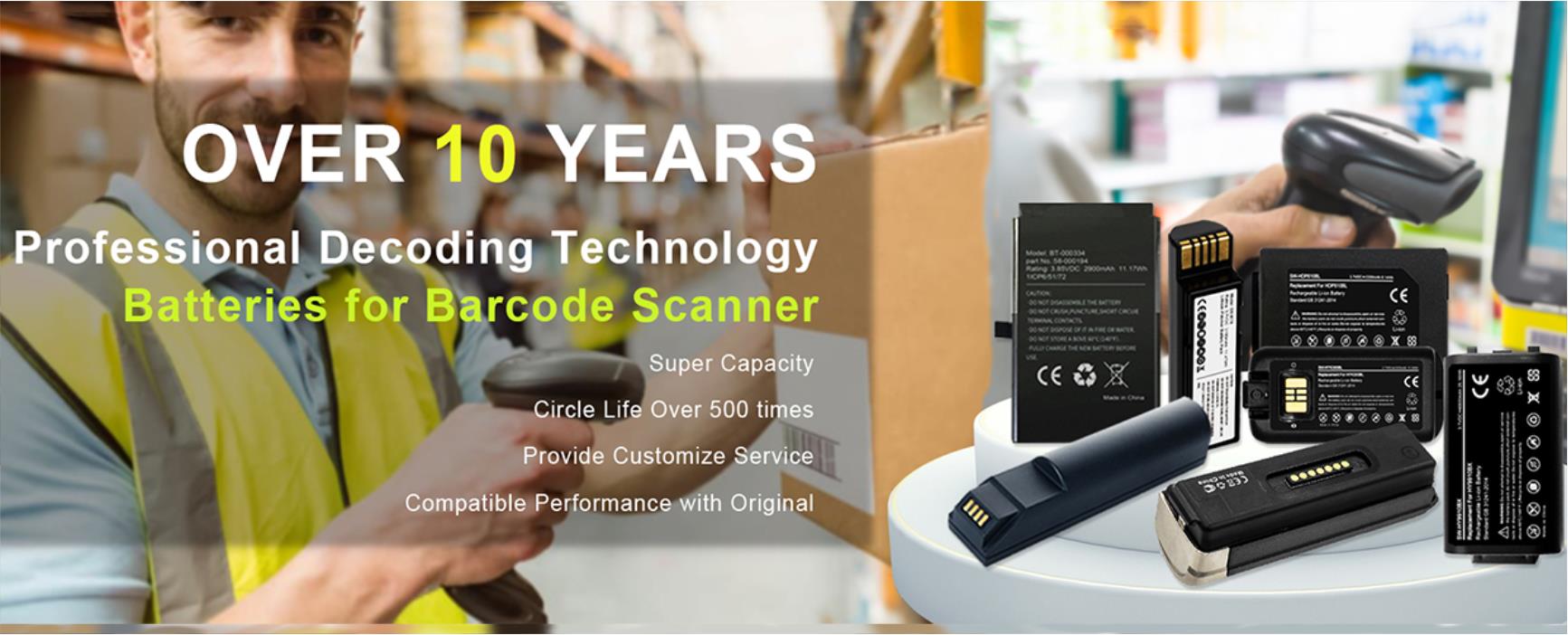 PDA Scanner battery