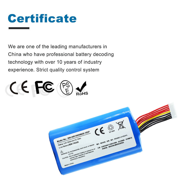 Replacement Battery for Sunmi V1S P1 W6900 POS Terminal 5200mAh 3.7V