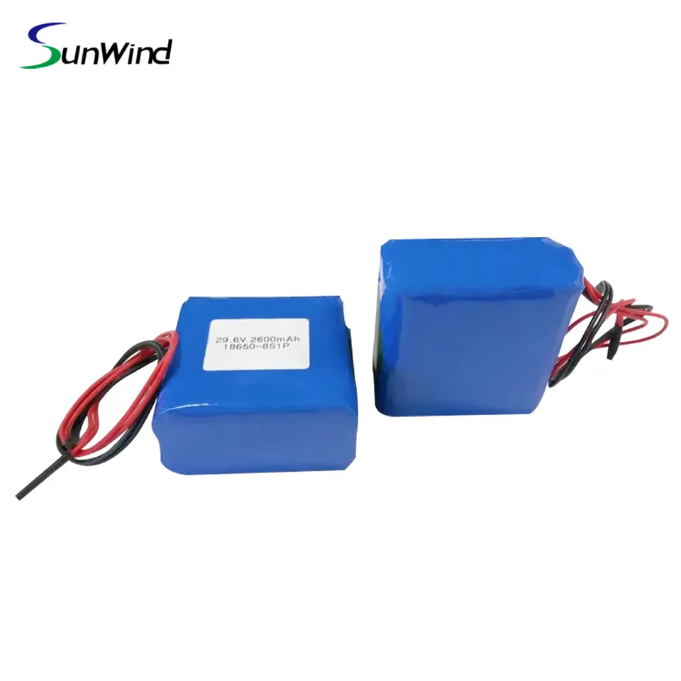 6S1P 8S1P 12S1P 24S1P 3.7V 7.4V 11.1V 14.8V 3.5Ah custom 18650 Rechargeable Batteries Pack