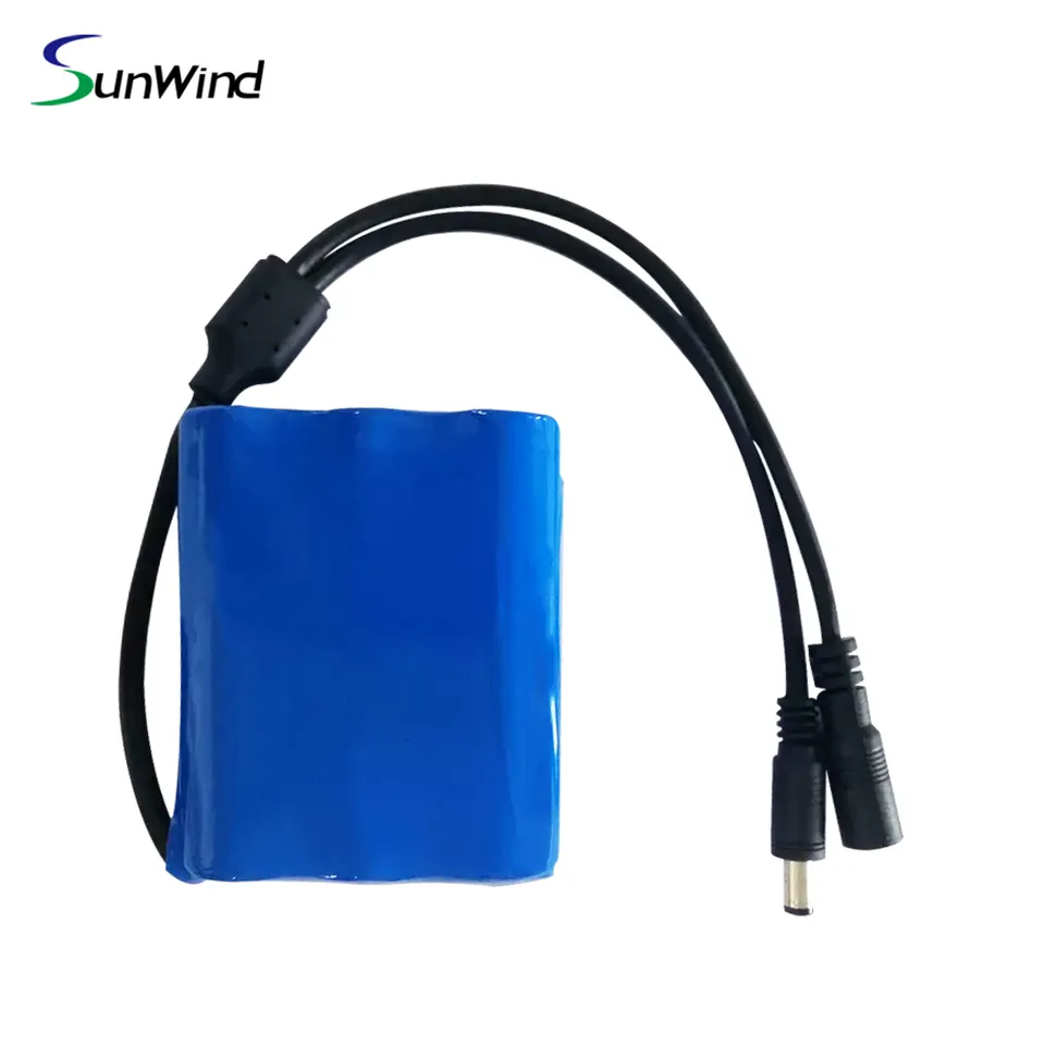 11.1V Rechargeable Batteries Pack Li-ion 3s1p Li Ion Lithium Ion 18650 Battery Pack 2600mah
