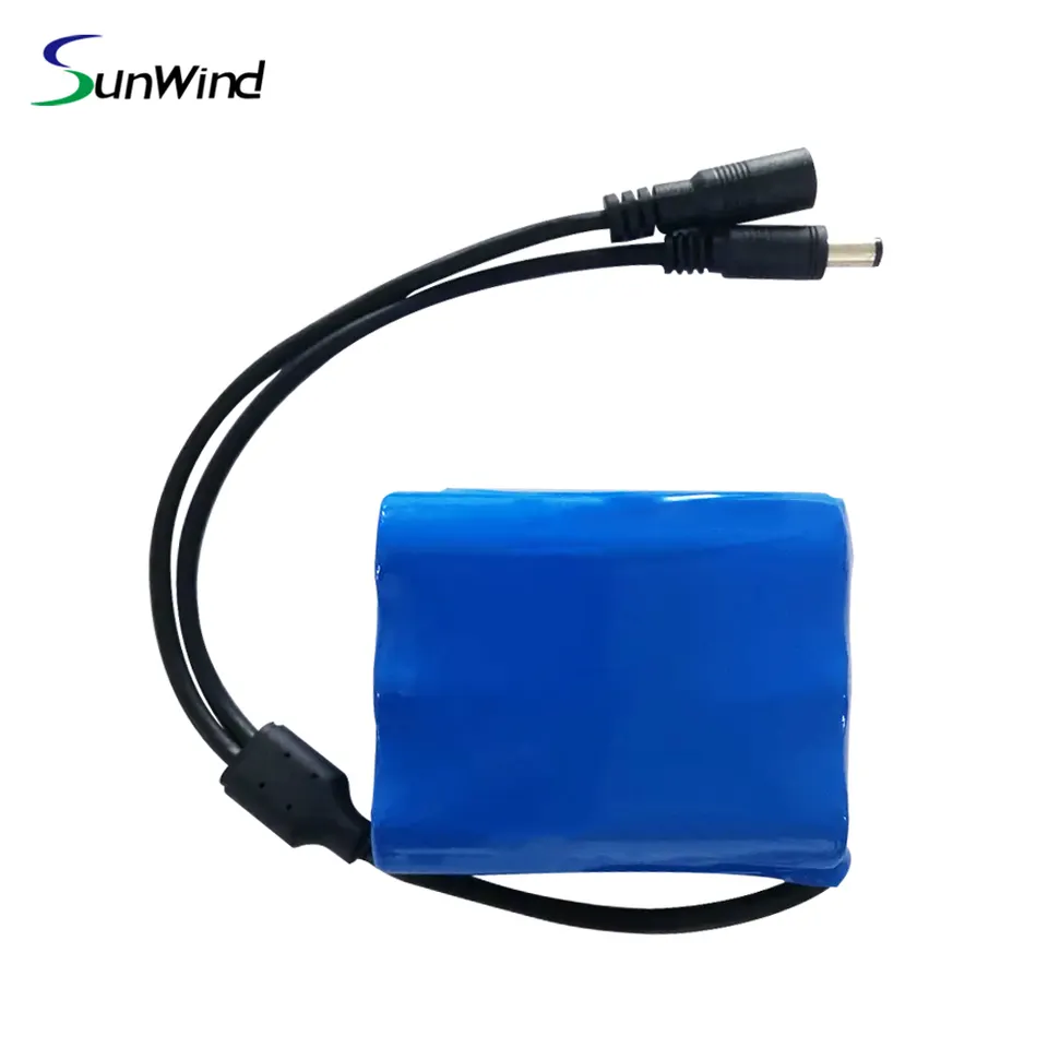 11.1V Rechargeable Batteries Pack Li-ion 3s1p Li Ion Lithium Ion 18650 Battery Pack 2600mah