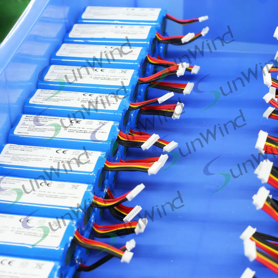 OEM POS Battery for Sunmi V1s P1 V1 Replacement Bateria for POS Terminal 5200mAh 3.7V SM-18650B4-1S2P W5920