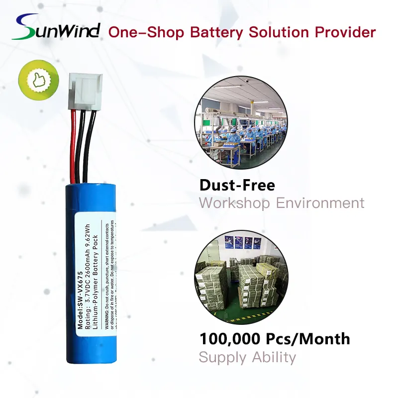 Rechargeable li-ion battery replacement for Verifone VX675 Pos Terminal Battery BPK265-001 2600mAh