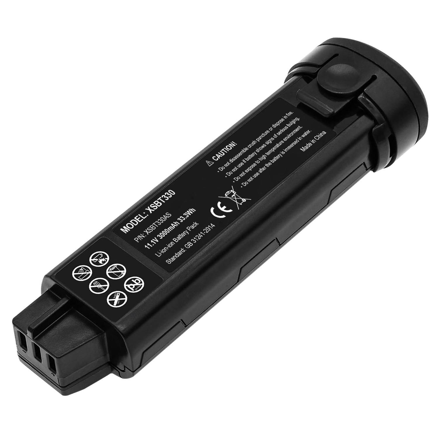 11.1V 3000mA CS401J XSBT330 XSBT330AS Replacement Battery for Shark WS632RGBRN WS632PKBRN Vacuum Cleaner Battery