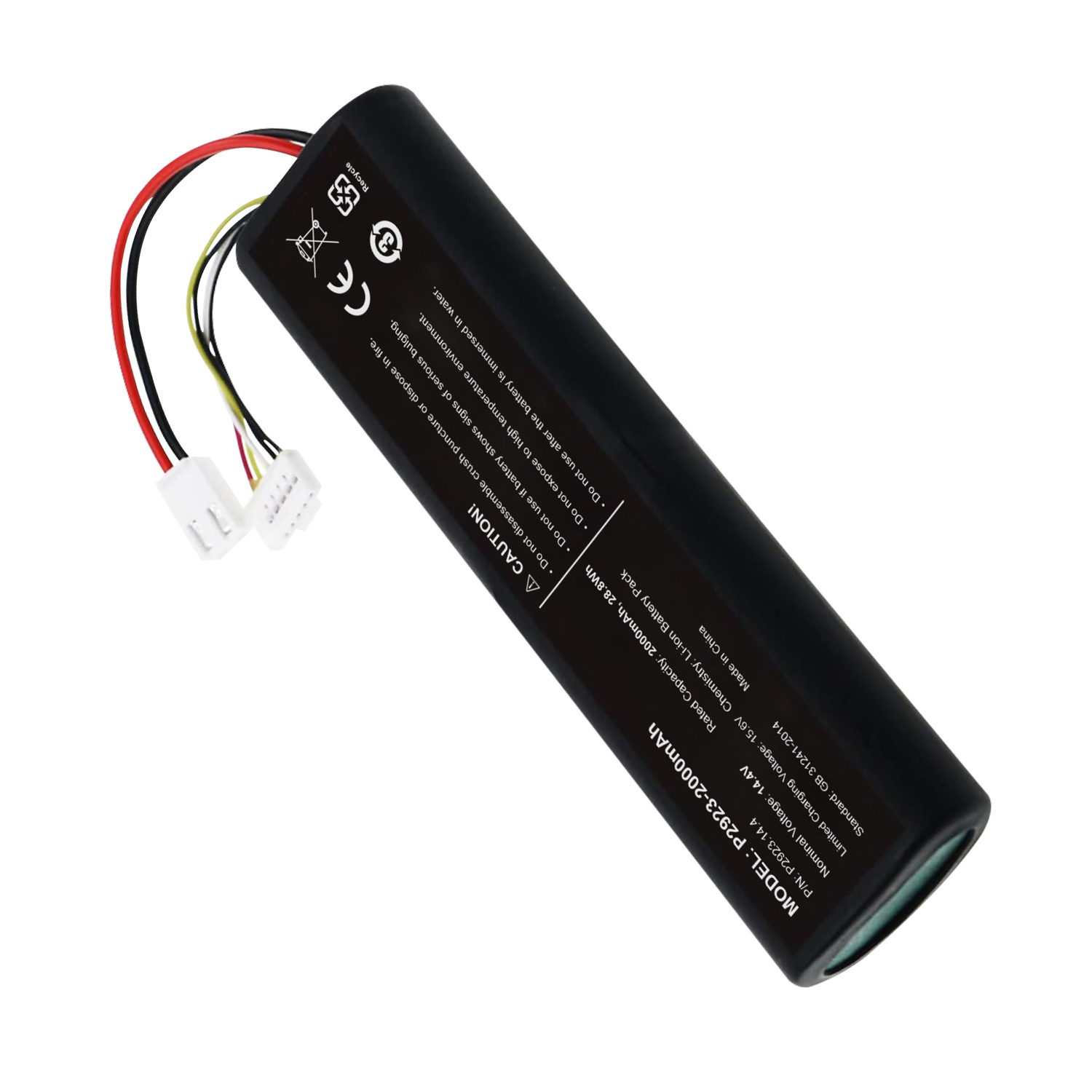 14.4V 2000mAh 28.80Wh Li-ion Replacement Battery for Bissell 2390A, 2390, 23903, P2923 Sweeper Vacuum Battery