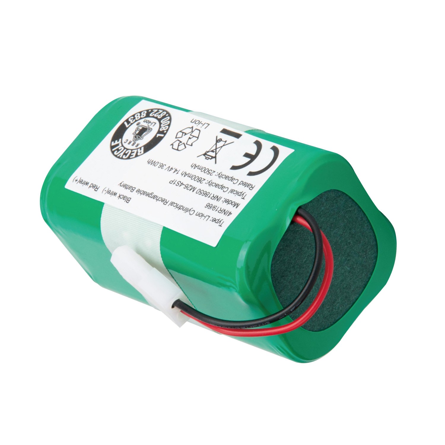 14.4V 2600mAh Replacement Battery Model 1625424 for Bissell Robot Vacuum SpinWave 3115 2859 28599 28596 3347 Sweeper Vacuum Cleaner Battery