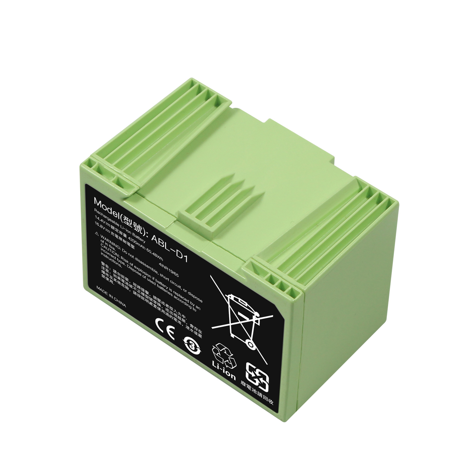 14.4V 4200mAh Lithium ion Rechargeable Battery Pack ABL-D1 For iRobot i7 i8  ROO-14V4-I7-LI40 Sweep Robot Vacuum Cleaner Battery