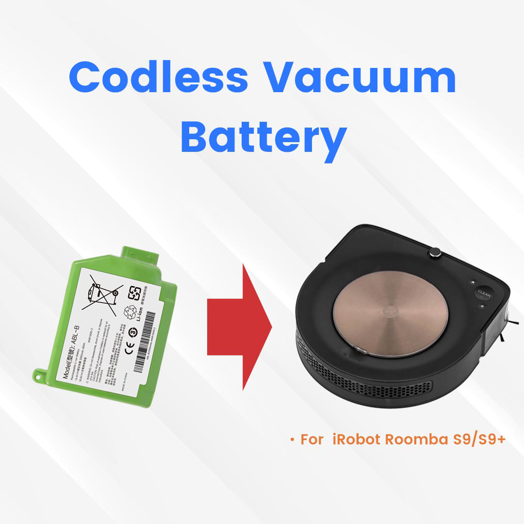 14.4V 3300mAh Lithium ion Rechargeable Battery ABL-B for iRobot Roomba S9 9150 S9+ Sweep robot Vacuum Cleaner Battery