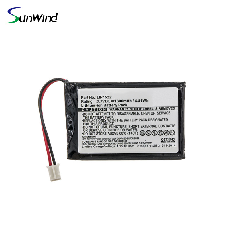 Новый завод LIP1522 заменяет аккумулятор 3.7V 1300 мАч для игровой батареи контроллера Playstation 4