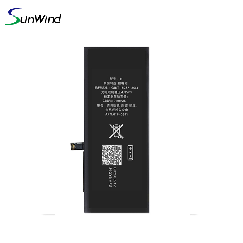 Hot Sale Mobile Phone battery for Apple Iphone 11 Batteries